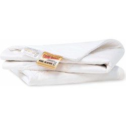 2x Cool Cotton Kussenbeschermer - Katoen Wit 60x70 - Antibacteriëel Kussenbeschermer - 100% Gewateerd Katoen - Kussenbeschermer met rits - Kussensloop - Kussenbeschermer Katoen set - Molton Kussenslopen