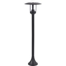 Beliani TIZU - Staande tuinlamp-Zwart-Aluminium