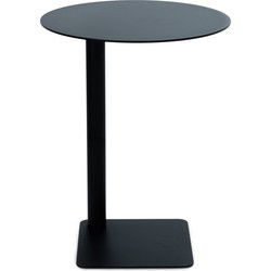 Spinder Design bijzettafel Sunny 50 - Zwart - Ø 40