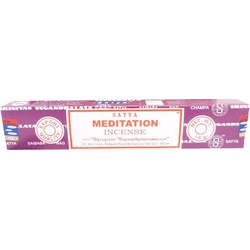 Nag Champa wierookstokjes Meditation 15 gram - Wierookstokjes