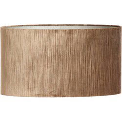 Light & Living - kap - Flair - bruin - textiel - E27 - 3530949