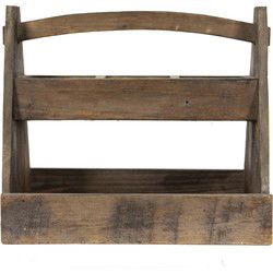 Clayre & Eef Opbergkist Bruin Hout
