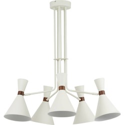 Light & Living - hanglamp - Hoodies - beige - metaal - design lamp - E27 - 2961827