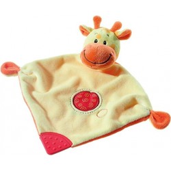 Giraffe tuttel doekje 28 cm - Knuffeldoek