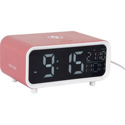 Alarm Clock Chunky LED w. Phone Charger