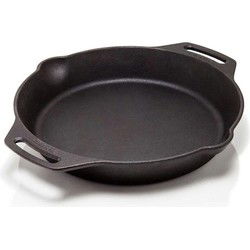 Gietijzeren Skillet 2 handvatten 30 cm