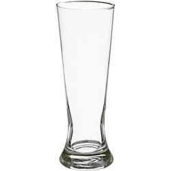 Secret de Gourmet Bierglazen - 4x stuks - transparant - 370 ml - 21 cm - Bierglazen