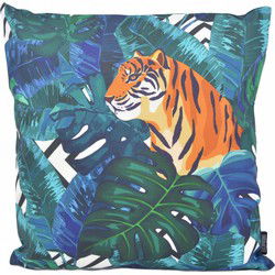 Sierkussen Green Leopard - Outdoor | 45 x 45 cm | Katoen/Polyester