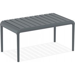 SIDONY XL salontafel 90x50x40 cm Grijs