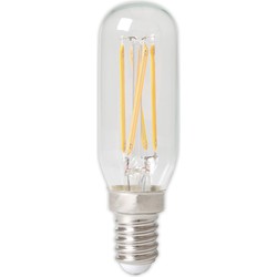 3 stuks - LED volglas Filament Buismodel 240V 3,5W 310lm E14 T25x85, Helder 2700K Dimbaar - Calex