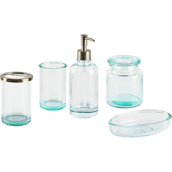AMARGA - Badkamerset - Mintgroen - Glas