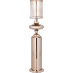 PTMD Windlicht Rodire - 11x11x51 cm - RVS - Brons
