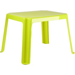 Kunststof kindertafel groen 55 x 66 x 43 cm - Bijzettafels