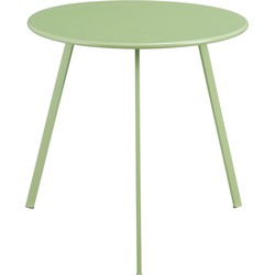 Mica Decorations Tuintafel Seatle - 50x50x50 cm - Ijzer - Groen