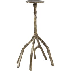 PTMD Roots Brass iron candleholder tree look
