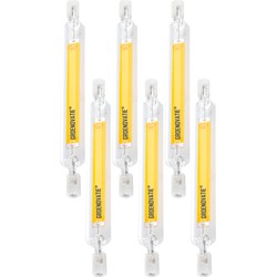 Groenovatie R7S LED Lamp 10W Warm Wit 118mm 360º Dimbaar 6-Pack