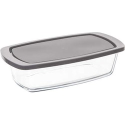 5Five Ovenschaal met deksel - borosilicaat glas - rechthoek - 1.8 Liter - 27 x 14 x 7,3 cm - Ovenschalen