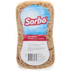 Sorbo Schoonmaakspons - grote - viscose autospons - 17 x11 cm - Sponzen