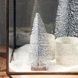 Riviera Maison Christmas Frozen Snow Tree Silver S