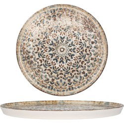 Rinart Dinerbord - Aztec - Porselein - 28 cm - set van 6