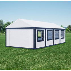 Ultimate Partytent PVC  3x4x2.2 meter in Antraciet-Wit