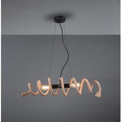 Hanglamp Reality Ari - Zwart - Woon- eetkamer