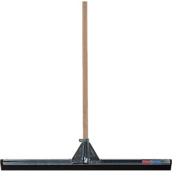 Talen Tools Vloer/douche trekker - rubber 75 cm - houten steel 130 cm - Vloertrekkers
