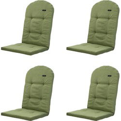 Madison -  Tuinkussen Bearchair Panama sage - Ca. 128x48 cm - Set van 4