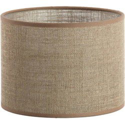 Light & Living - kap - Caden - bruin - textiel - Ø 20cm - E27 - 2220915