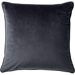 Dutch Decor FINNA - Sierkussen 45x45 cm met kussenhoes van 100% gerecycled polyester - Eco Line collectie - Charcoal Gray - antraciet - Dutch Decor