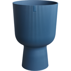 Vibes fold coupe 30cm diepblauw bloempot elho