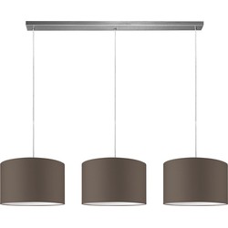 hanglamp beam 3 bling Ø 35 cm - taupe