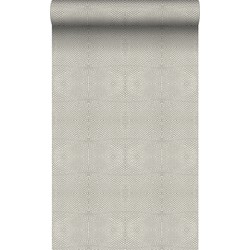 Origin Wallcoverings behang dierenhuidprint taupe - 53 cm x 10,05 m - 347310