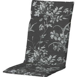 Madison - Hoge rug - Rose grey - 120x50 - Grijs