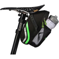 Decopatent® PRO Zadeltas Racefiets - Met Bidonhouder - Mountainbike - Mtb - Koersfiets - Fietstassen - Waterdicht - Wielrennen tas