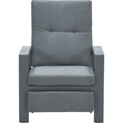 Captain relax fauteuil carbon black/ mystic grey