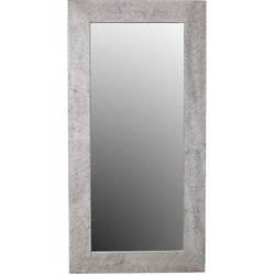 PTMD Zapp Rechthoekige Spiegel - 80 x 3,5 x 160 cm - Hout - Wit