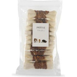 PETSTYLE LIVING GEPERST BOT WIT MET EEND 12,5 CM 10 ST