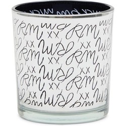 Rivièra Maison RM Logo Votive silver black set van 4