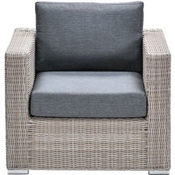 Tennessee lounge fauteuil vintage willow/antraciet texfiber