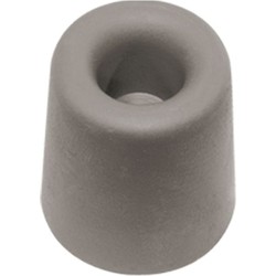 QlinQ Deurbuffer - deurstopper - grijs - rubber - 75 x 40 mm - Deurstoppers