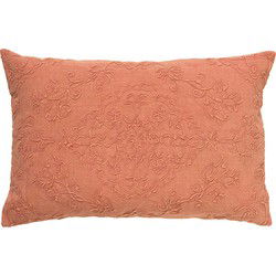 Dutch Decor EVY - Sierkussen van katoen Muted Clay 40x60 cm - roze - Dutch Decor