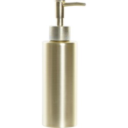 Zeeppompje/zeepdispenser - goud kleurig - rvs - metaal - 350 ml - Zeeppompjes