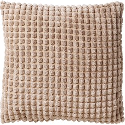 Dutch Decor ROME - Sierkussen 45x45 cm - 100% polyester - effen kleur - Pumice Stone - beige - Dutch Decor