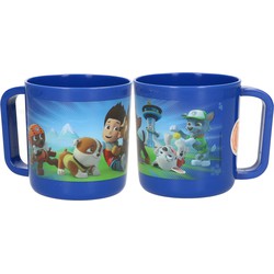 2x stuks kunststof drinkbeker/mok Paw Patrol 350 ml - Kinderservies