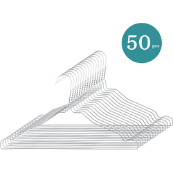 Nordix Kledinghangers - set 50 stuks - Metaal - Draadhanger - Kleerhangers
