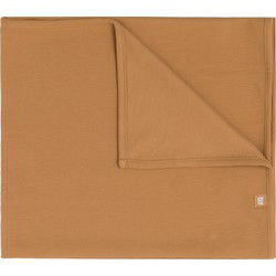 Baby's Only Gebreide wiegdeken - Baby deken Pure - Caramel - 100% ecologisch katoen