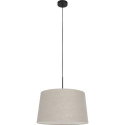 Steinhauer hanglamp Sparkled light - zwart - metaal - 45 cm - E27 fitting - 8191ZW