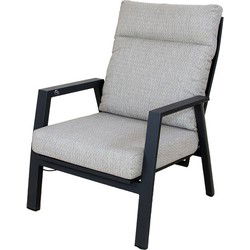 Kittredge relax stoel midnight grey