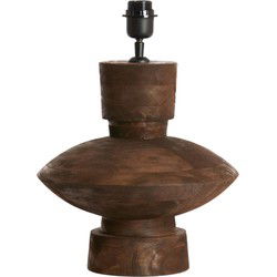 Light & Living - tafellamp - Fiera - bruin - hout - losse armatuur - E27 - 8315164
